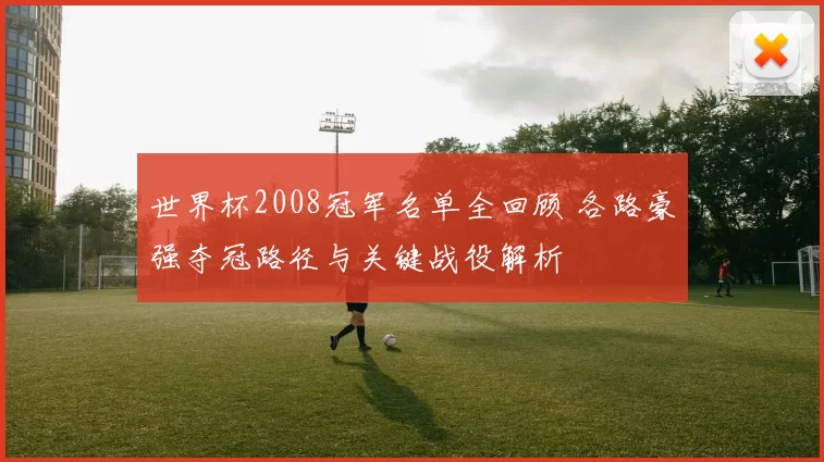 世界杯2008冠军名单全回顾 各路豪强夺冠路径与关键战役解析